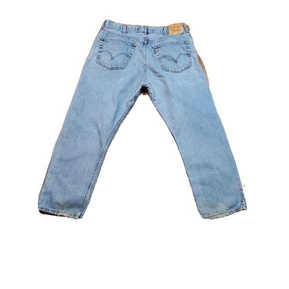 Levi's Other - Levi's 505 Jeans Mens 40 x 30 Straight Leg Regular Fit Light Wash